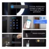 Chapa Inteligente Cerradura Wifi Tuya Smart, Google, Alexa