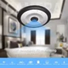 Cámara Ojo De Pez 9cm 360 App V380 Pro 1080p Wifi 128gb