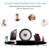 Cámara Ojo De Pez 9cm 360 App V380 Pro 1080p Wifi 128gb