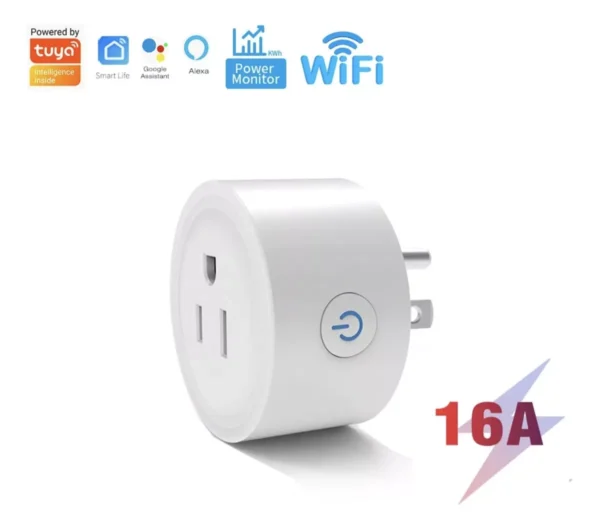 Tomacorriente Inteligente Wifi Con Medidor De Energía - Tuya
